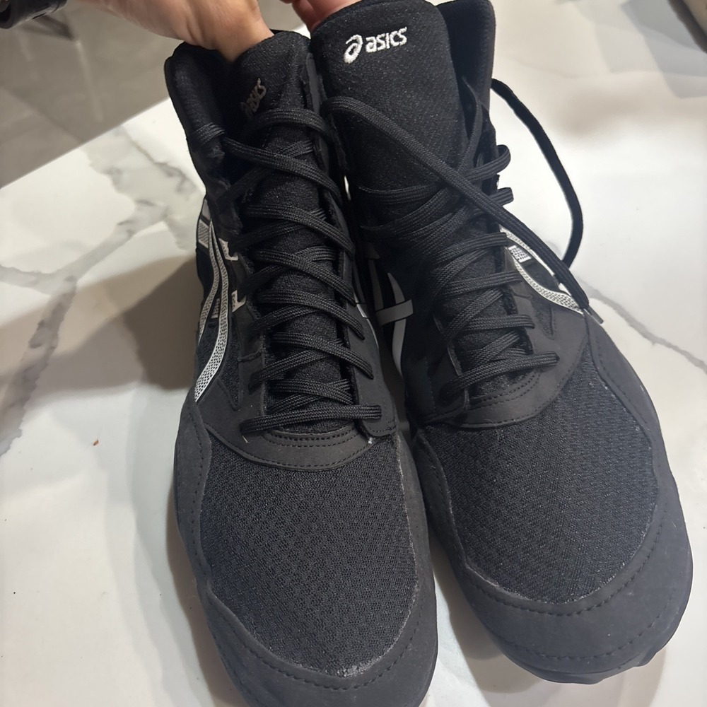 Size 15 - ASICS Snapdown 4 Wide Black White - Picture 2 of 6